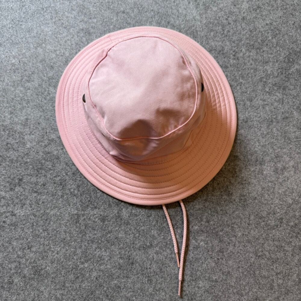 Sloggers Pink Cotton Wide Brim Sun Hat Bucket Garden Hat Chin Strap One Size - Picture 2 of 9